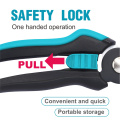 OEM/ODM Customized Safe Lock Design Carbon Stahl Kopf Komforthandbuch Handbuch Gartenwerkzeughand Hand Pruner
